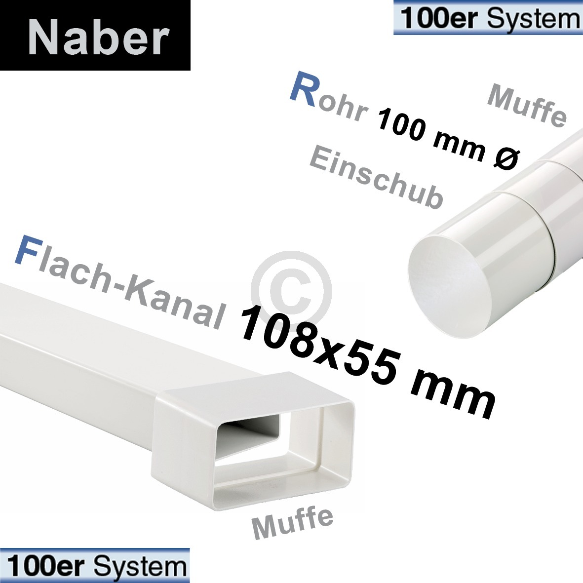 Umlenkstück 100erF/100erR Naber 4011003