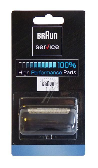 Scherfolie 11B für Braun Rasierer 81392186 Schwarz