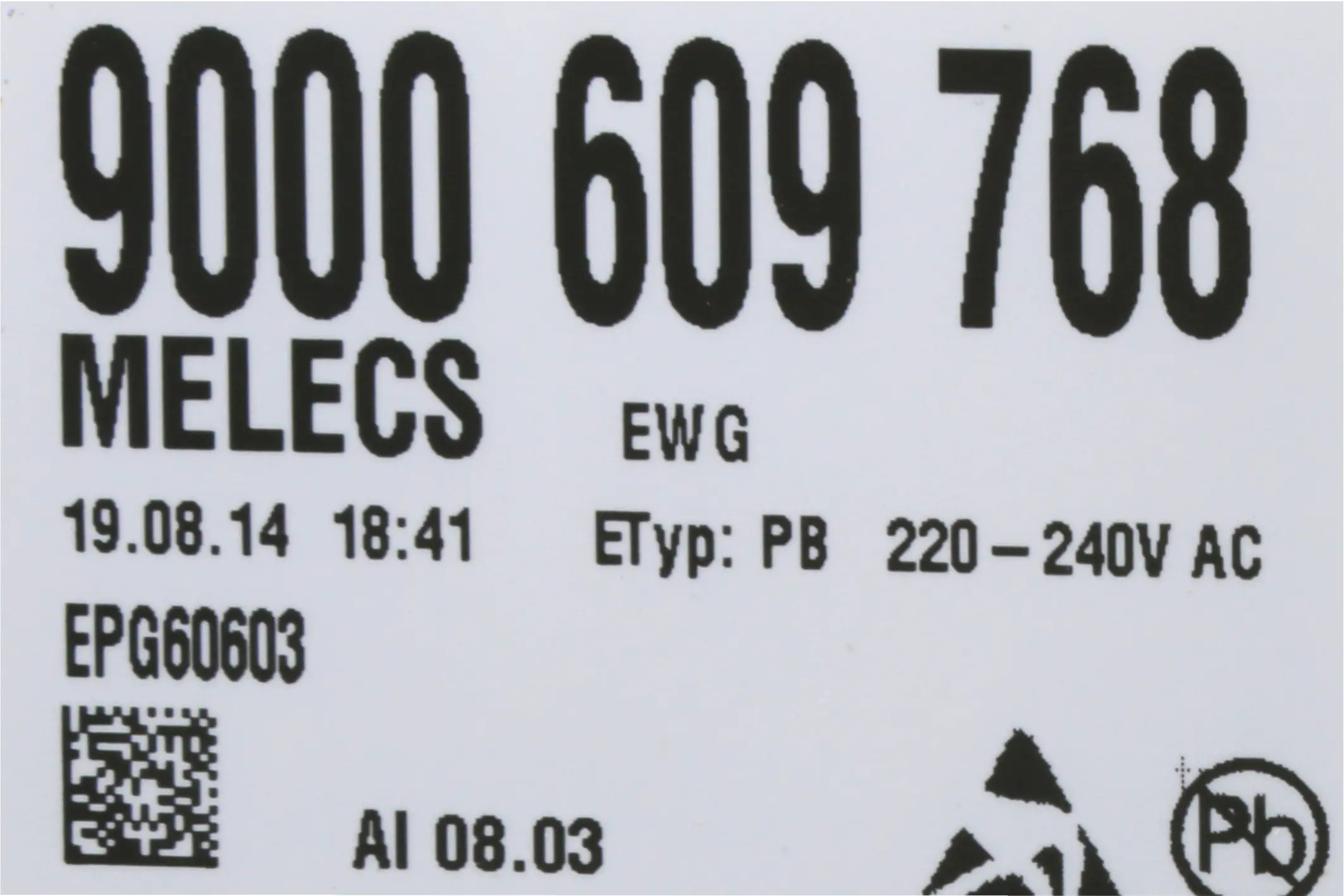 Leistungsmodul programmiert 00653164