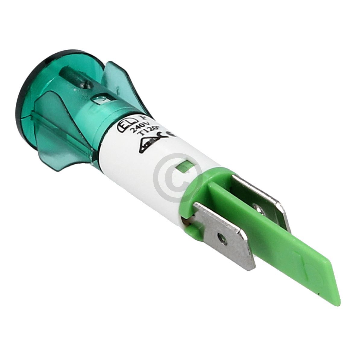 Kontrolllampe grün smeg 824610596 für Gewerbe Herd