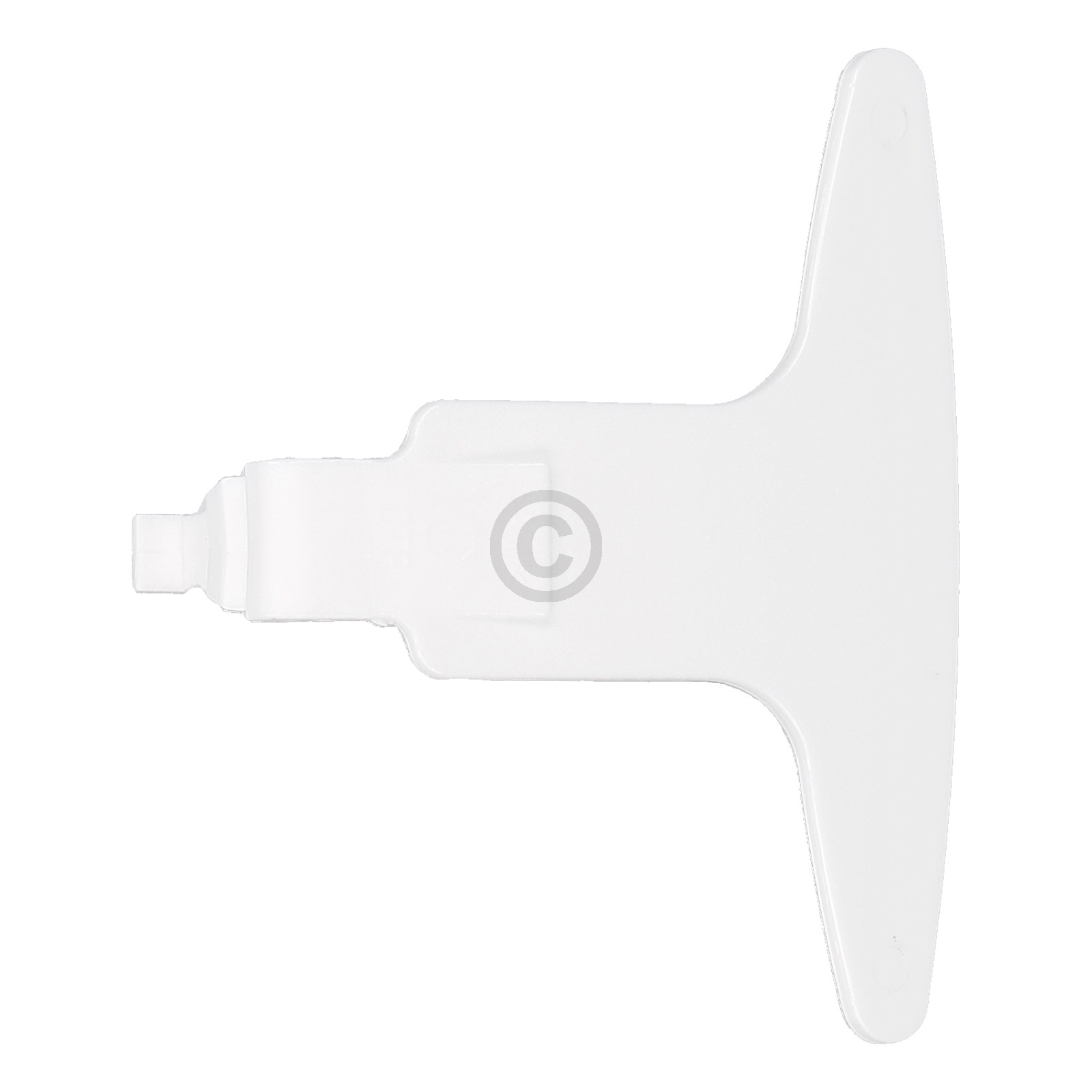 Türgriff passend für Gorenje 154471 weiß mit Schließhaken für Waschmaschine