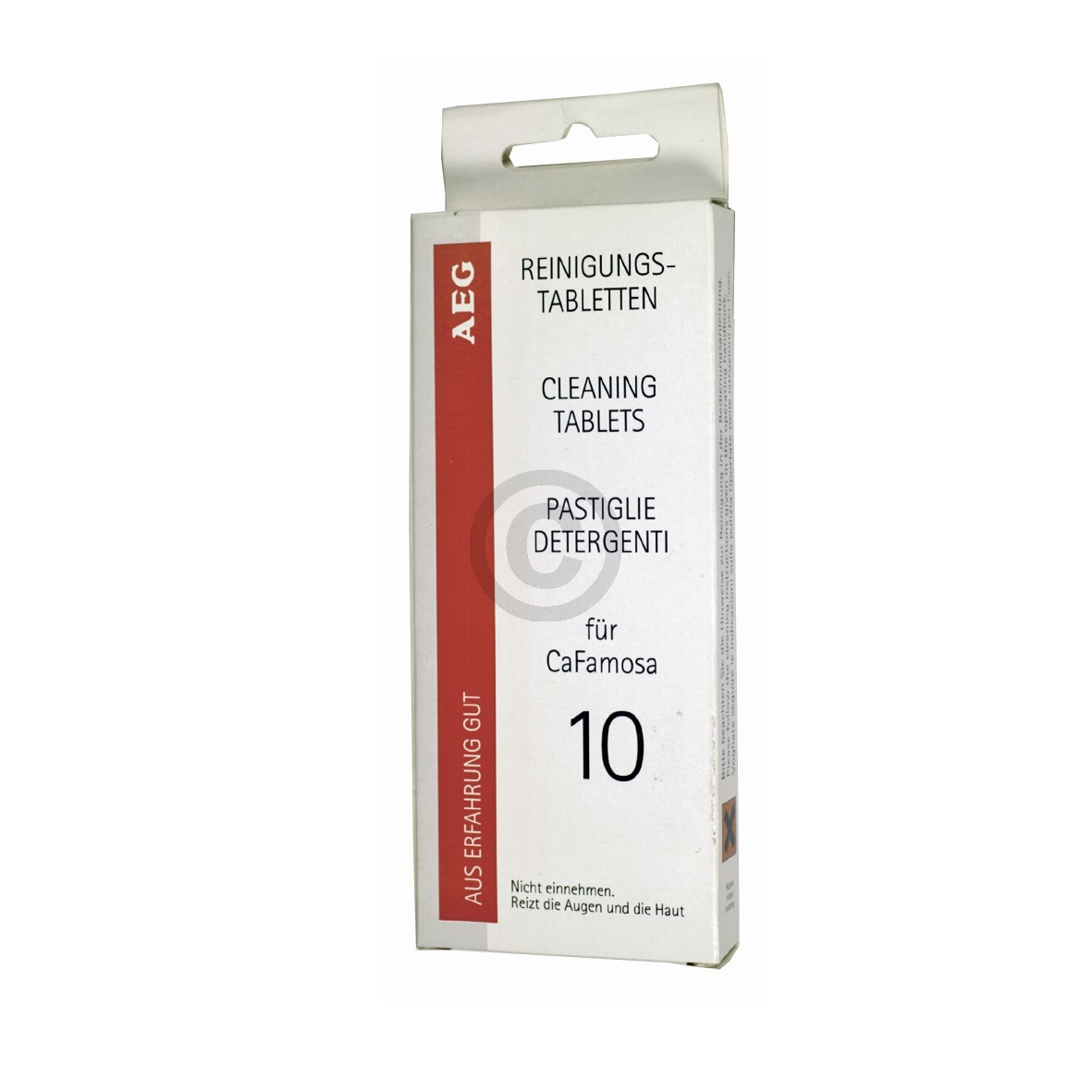 Kaffeemaschinen-Reiniger Tabs AEG, 10 Stück 950078803 AEG, Electrolux, Juno, Zan
