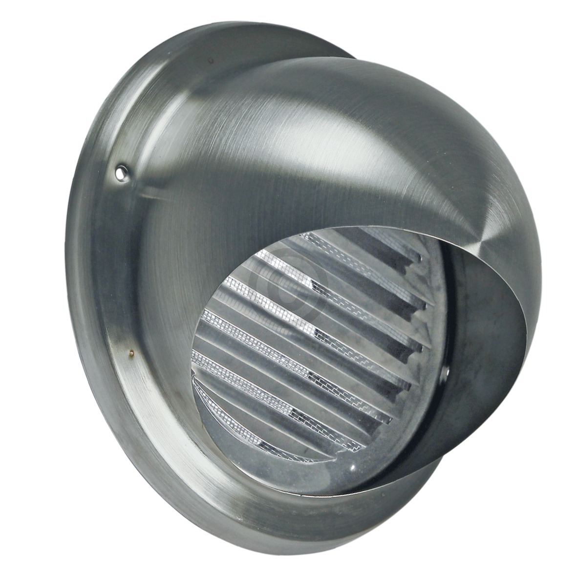 Außenhaube 125erR Edelstahl gebürstet