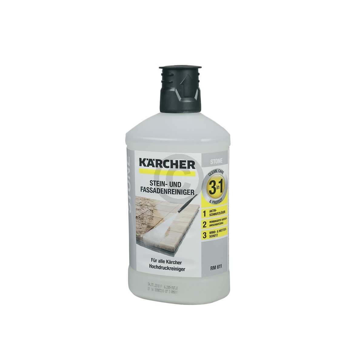 Steinreiniger und Fassadenreiniger 3-in-1 Kärcher RM611 6.295-755.0 für Hochdruckreiniger 1L