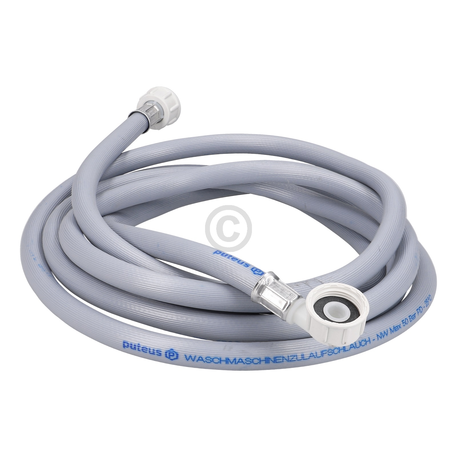 Zulaufschlauch 4,0m 25°C universal Puteus 39550 für Waschmaschine
