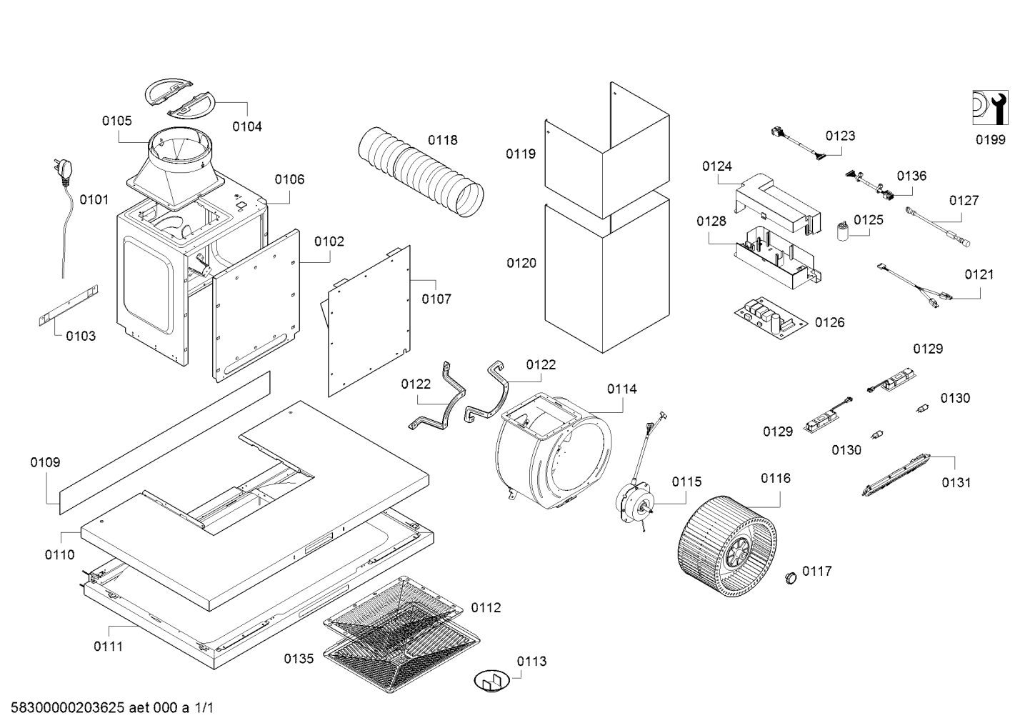 Ersatzteile_LC46AA950W_2F01_Bild_1