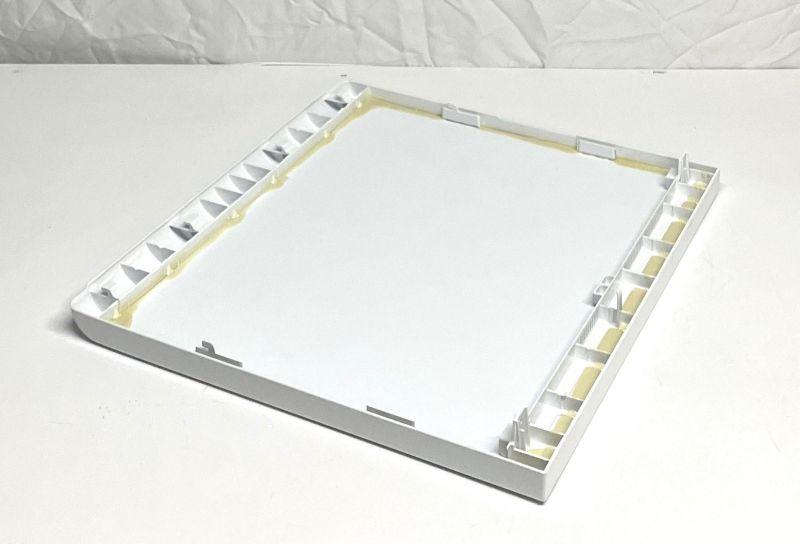 Arbeitsplatte GlobalWhite für Indesit Waschmaschine 594x50 mm