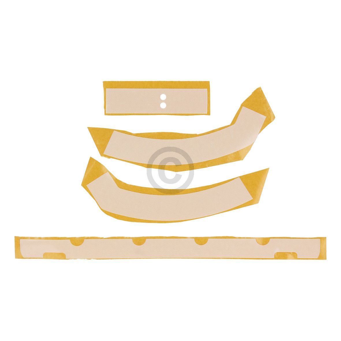 Aufkleber Ecovacs 201-2113-0035 für Staubsauger-Roboter 4Stk