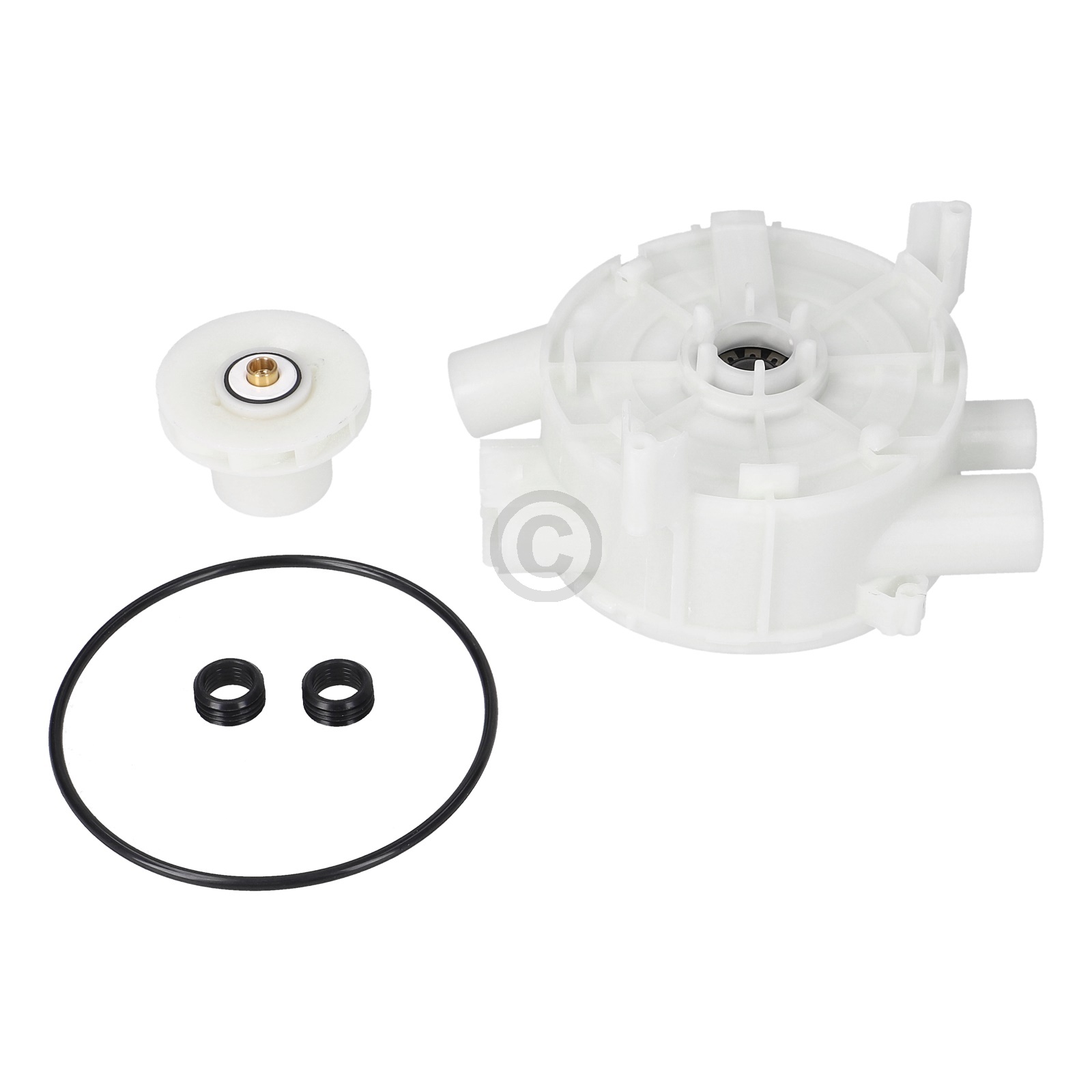 Pumpenkopf für Umwälzpumpe passend für Miele 6195751 BLUPARTS in Geschirrspüler