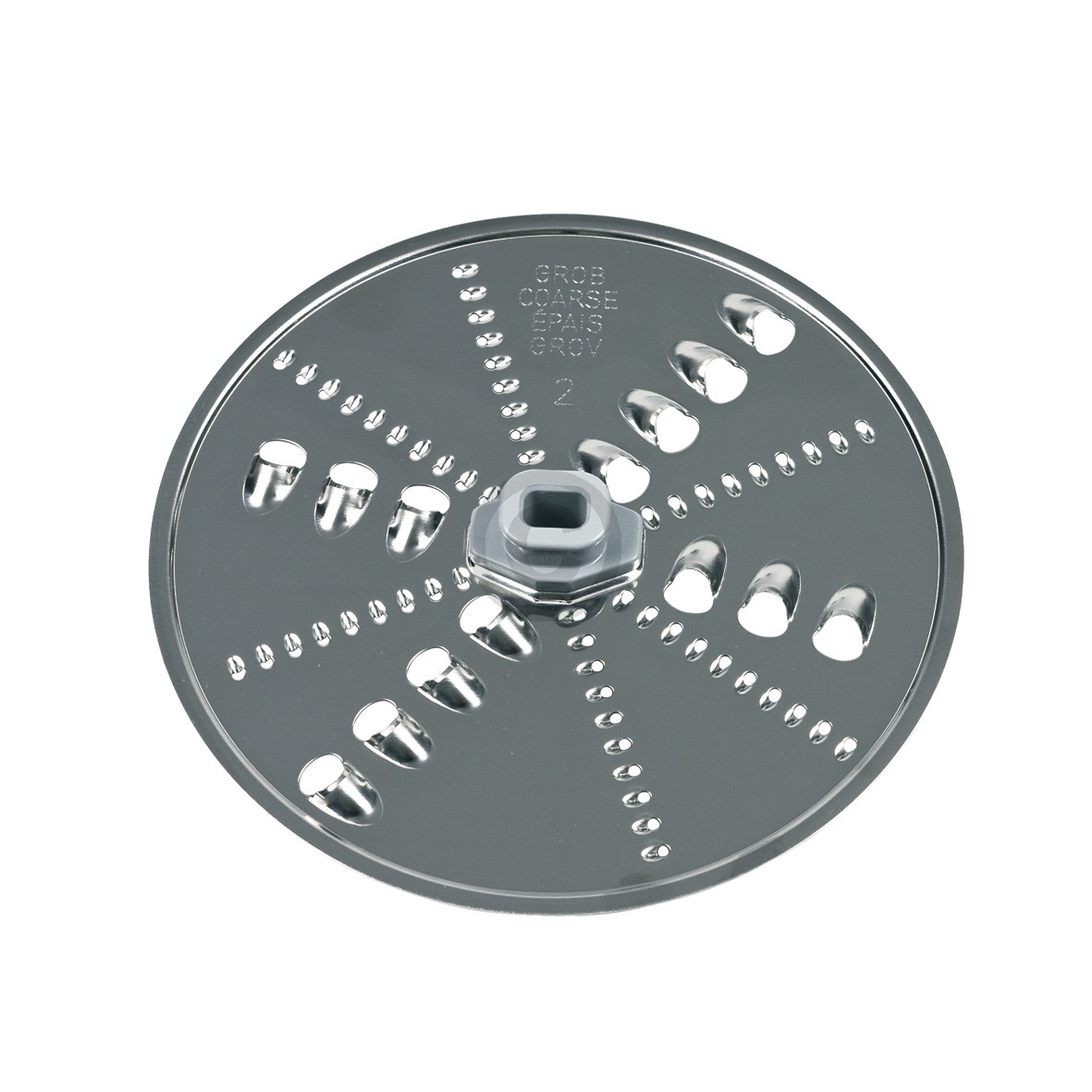 Raspelscheibe BOSCH 12007726 Wendescheibe grob / fein für Durchlaufschnitzler Küchenmaschine