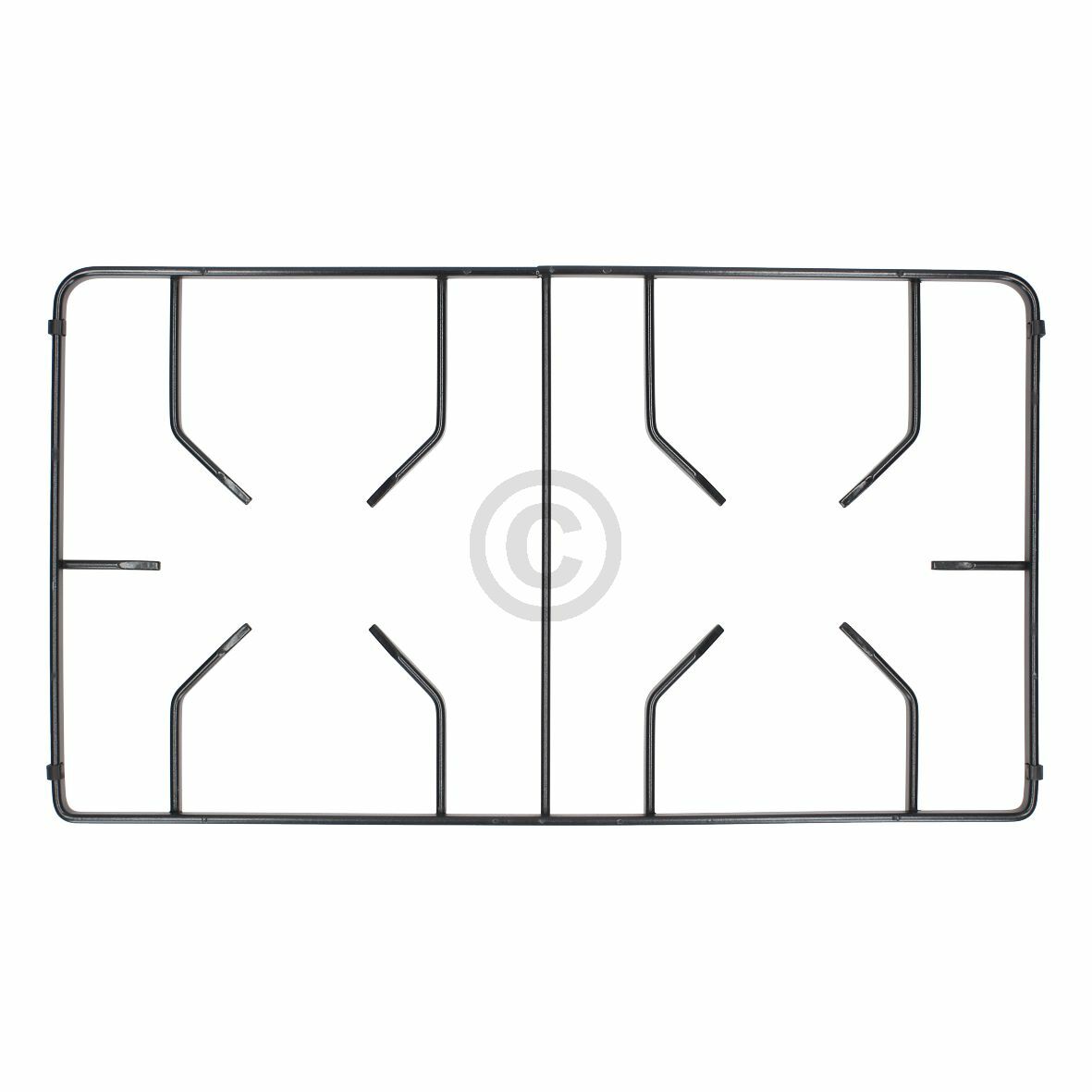 Muldengitter links / rechts Smeg 694091873 für Gaskochfeld