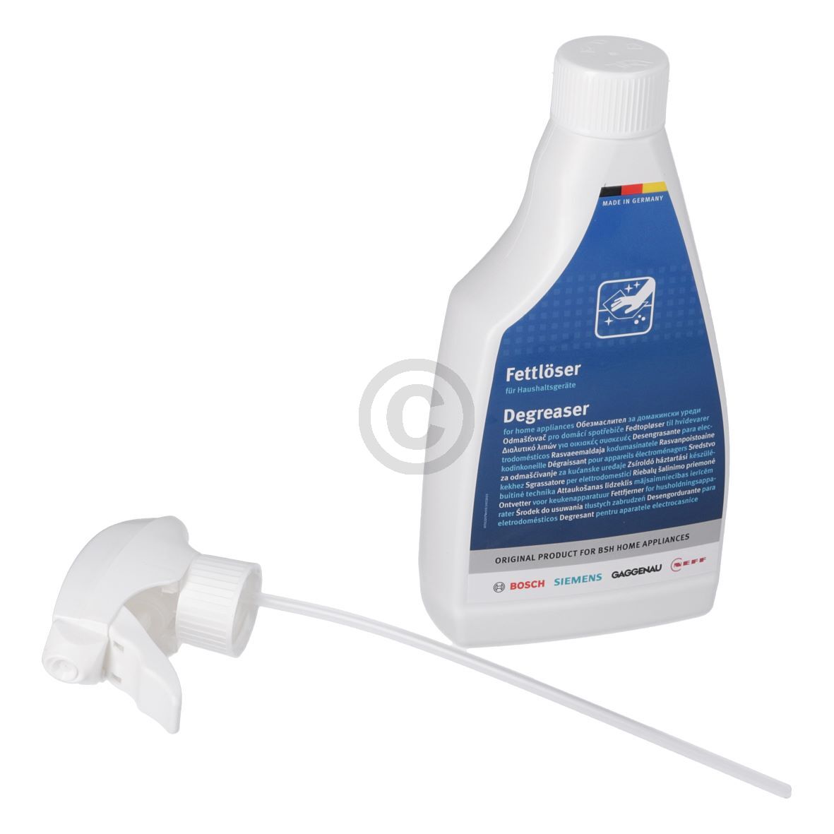 Fettlöser BOSCH 00312207 für Haushaltsgeräte und Möbel in Küche 500ml