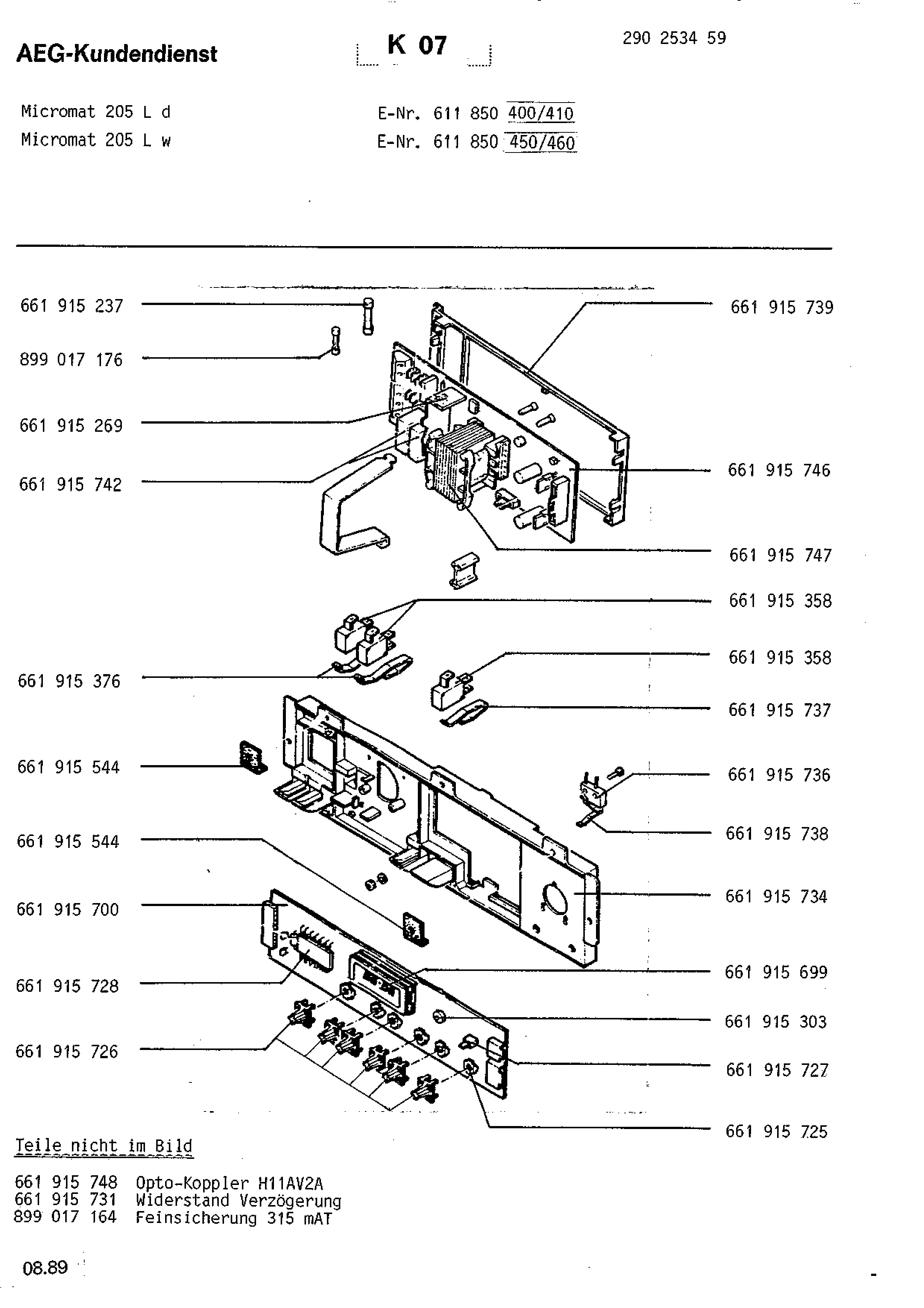 Ersatzteile_Micromat_205_L_D_61185040000_Bild_1