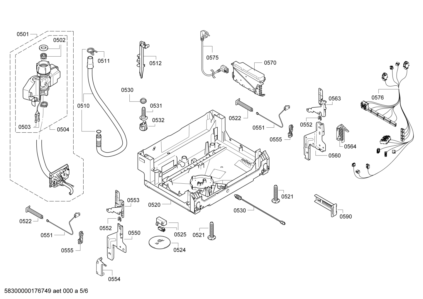 Ersatzteile_SN56V597EU_2F76_Bild_5