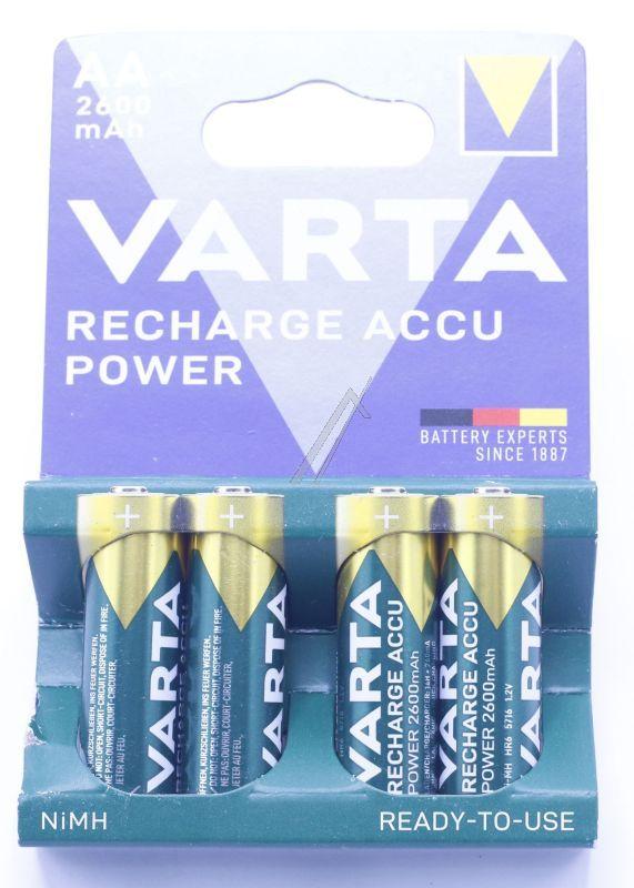 Varta HR06 Akku für Geschirrspüler 5716101404 1,2V-2600mAh NiMH