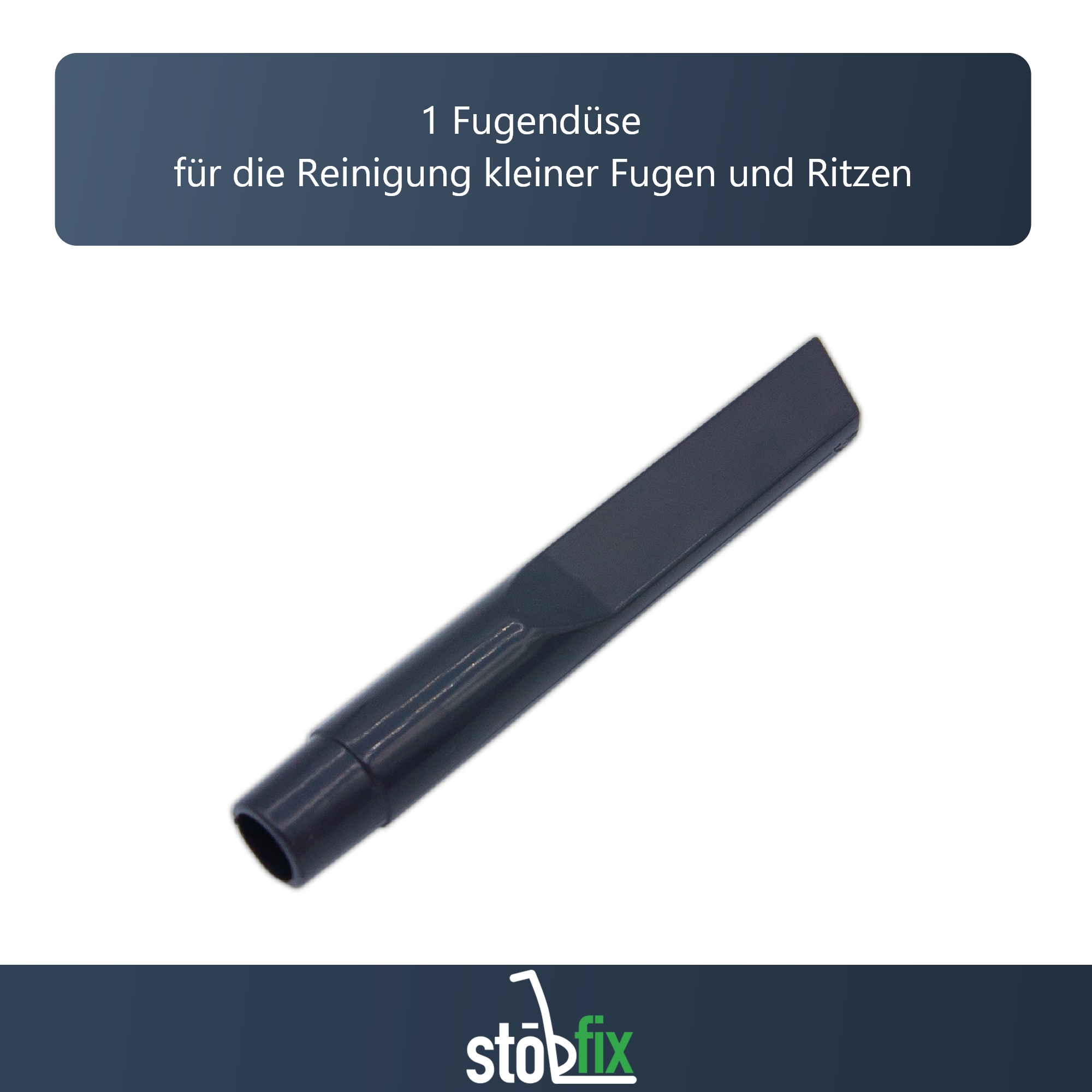 Mikrodüsenset Staubsauger 32/35 mm - Zubehörset für Detailreinigung (z.B. PC oder Auto) - 8-teiliges Mini Düsenset - flexibel einsetzbar