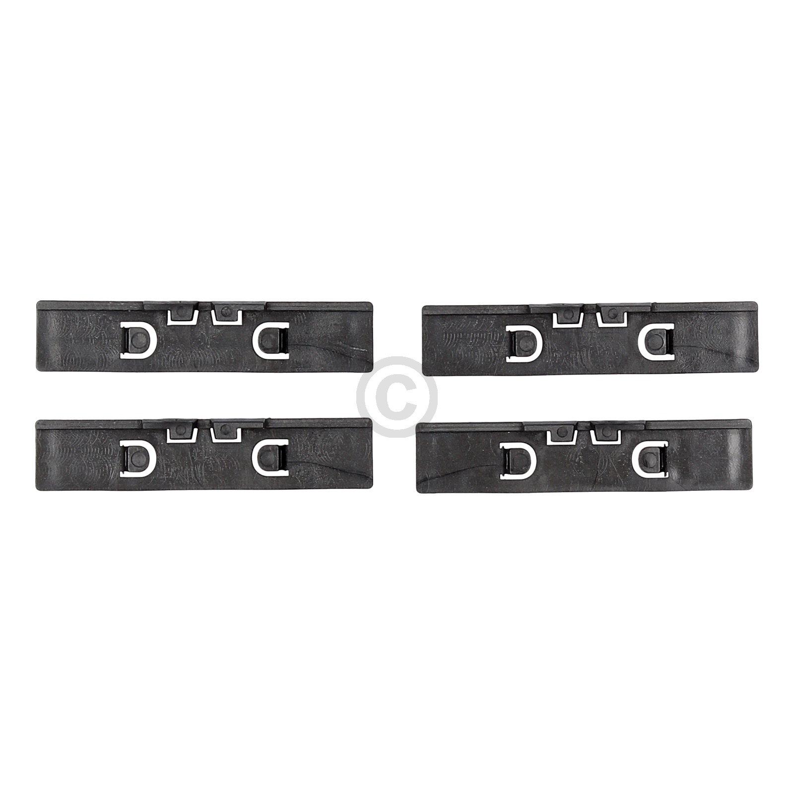 Gleitsegment Set wie INDESIT C00255284 für Trockner 4Stk