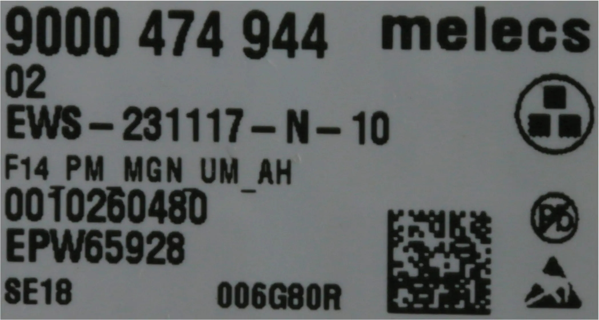 Leistungsmodul programmiert 00658237