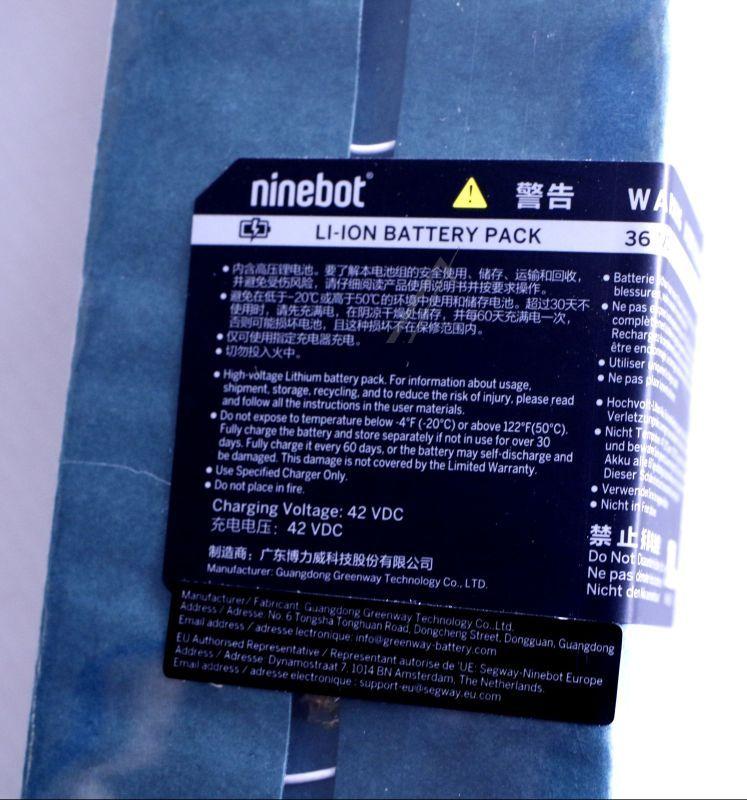 Akku Segway-Ninebot AB.05.12.00.0069 für E-Scooter F2 Plus Serie