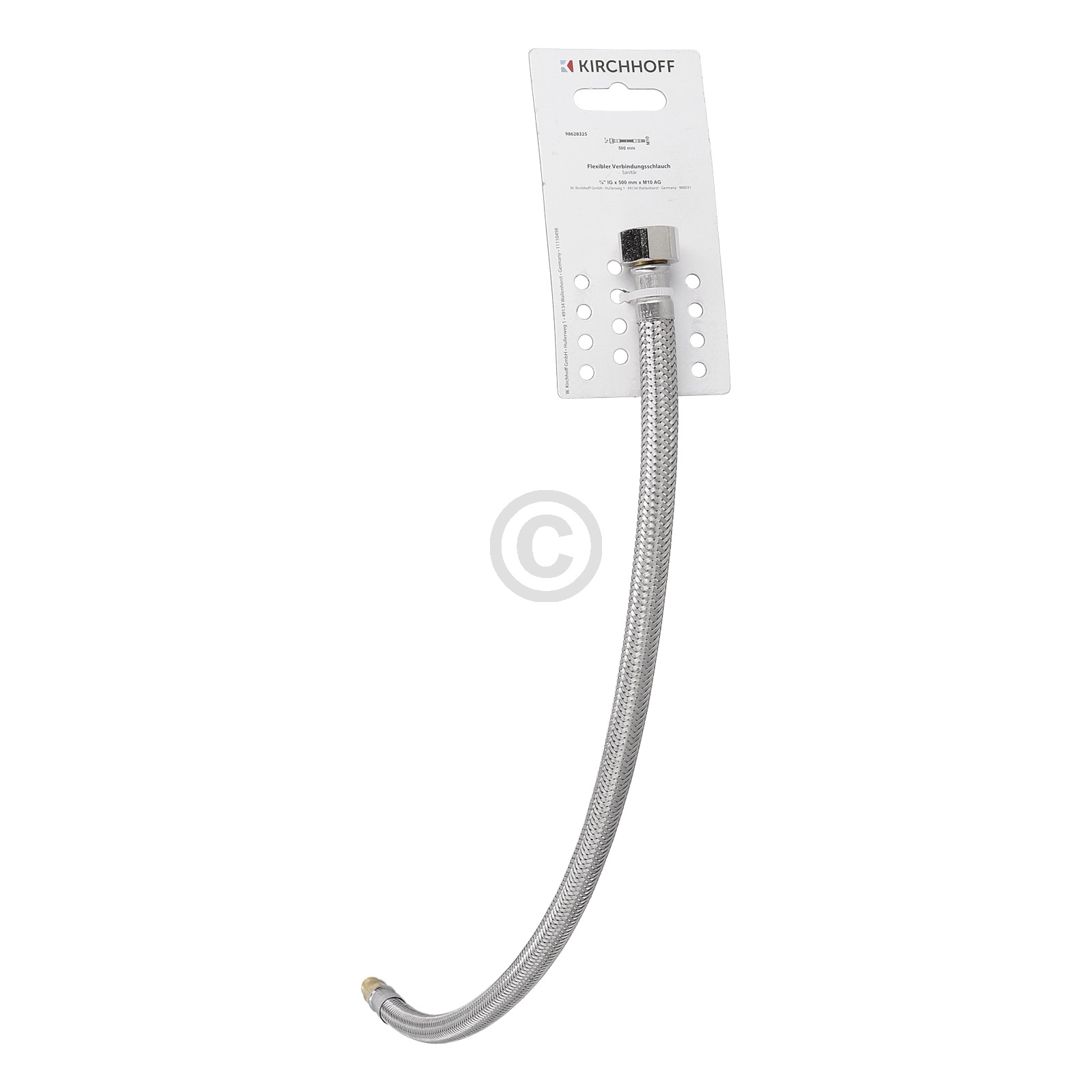 Flex-anschlussschlauch 500 mm, 3/8"ig x m10ag KIRCHHOFF 98628325 KIRCHHOFF