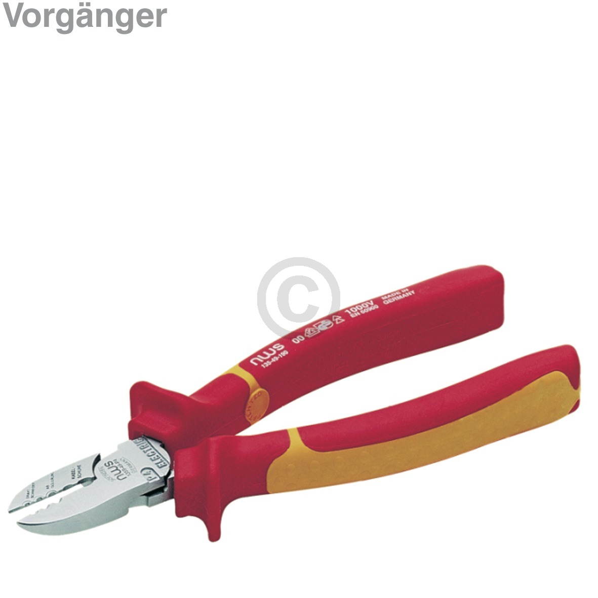 Seitenschneider NWS 135-49-VDE-190 Elektriker-Seitenschneider für 1000V