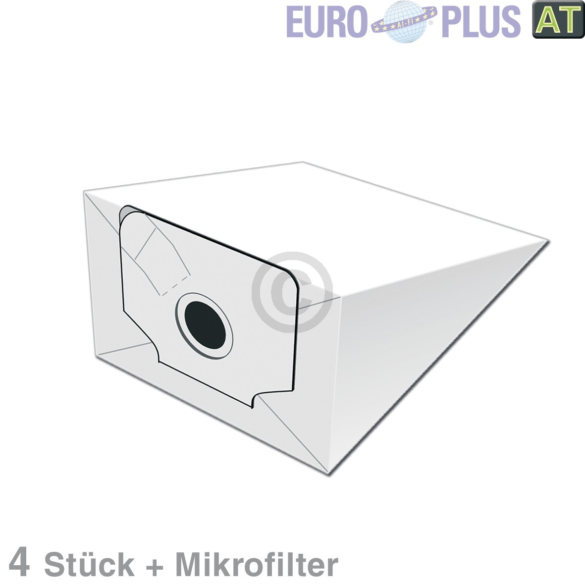 Filterbeutel Europlus P2040 AEG, Electrolux, Juno, Zanussi, Electrolux, Hoover