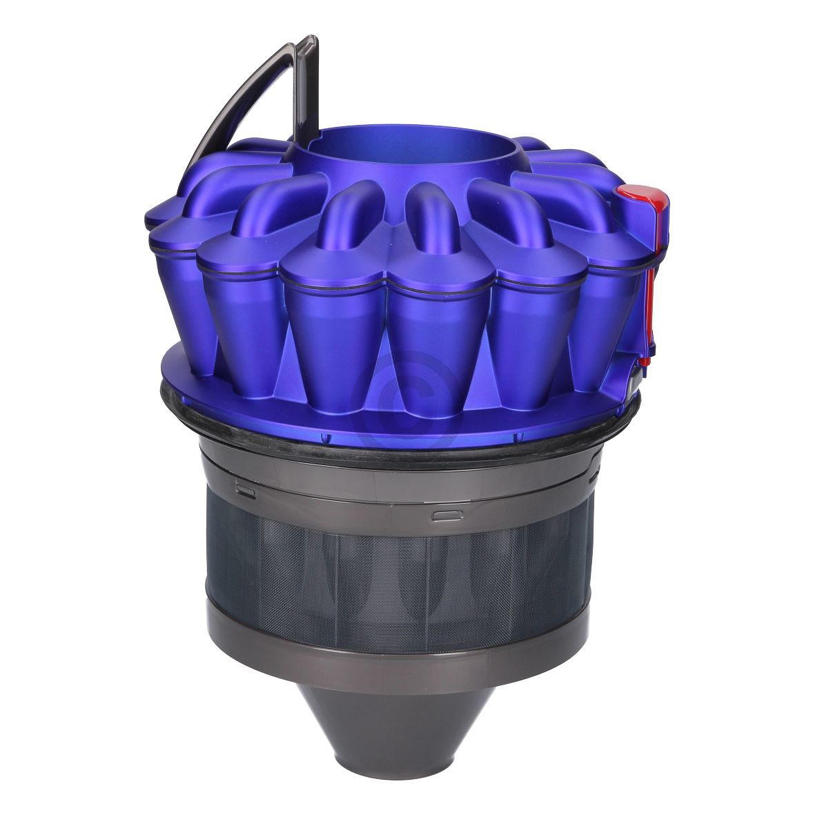 Staubbehälteroberteil original dyson 923410-19 grau blau für Bodenstaubsauger