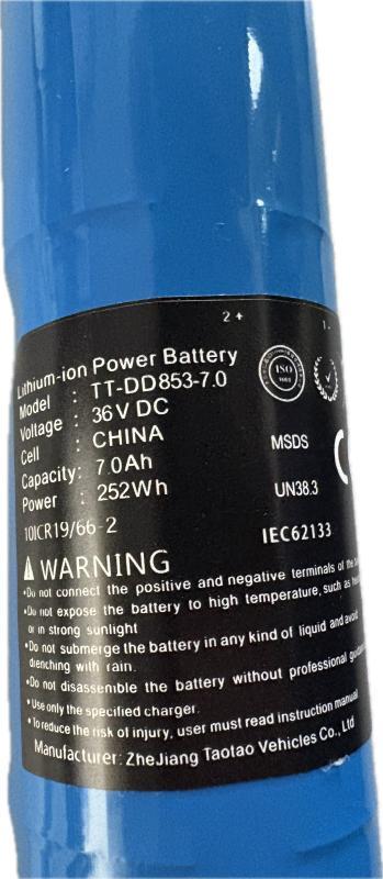 Akku 36V 7000mAh SoFlow 800.220.50 für E-Scooter SO1