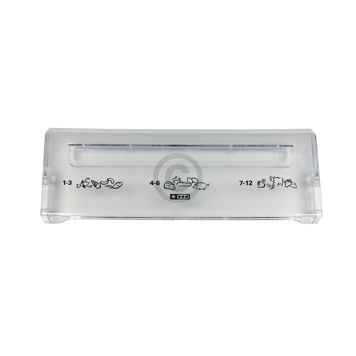 Klappe für Gefriergutfach, 224407217 AEG, Electrolux, Juno, Zanussi