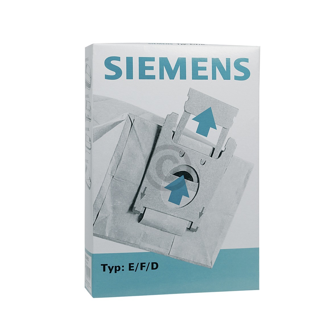 Filterbeutel SIEMENS 00461407 Typ E/F/D VZ52AFEFD für Staubsauger 5Stk