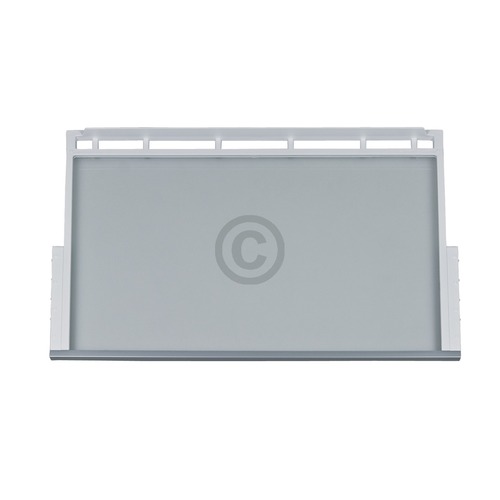 Glasplatte BOSCH 00748397 471x306mm mit Rahmen für Kühlschrank KühlGefrierKombination
