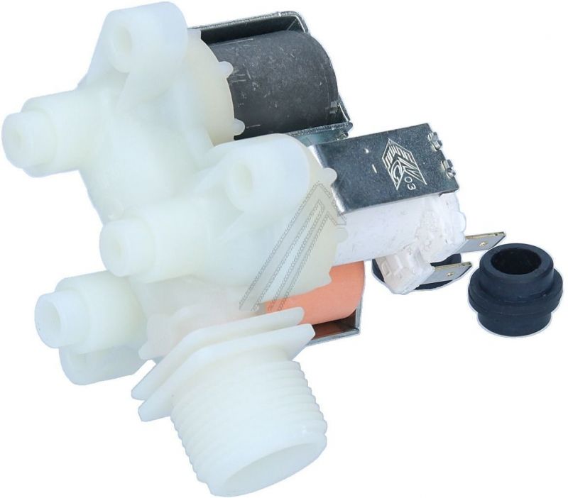3-Wege-Wassermagnetventil für Waschmaschinen 4071360194 Originalersatzteil von AEG