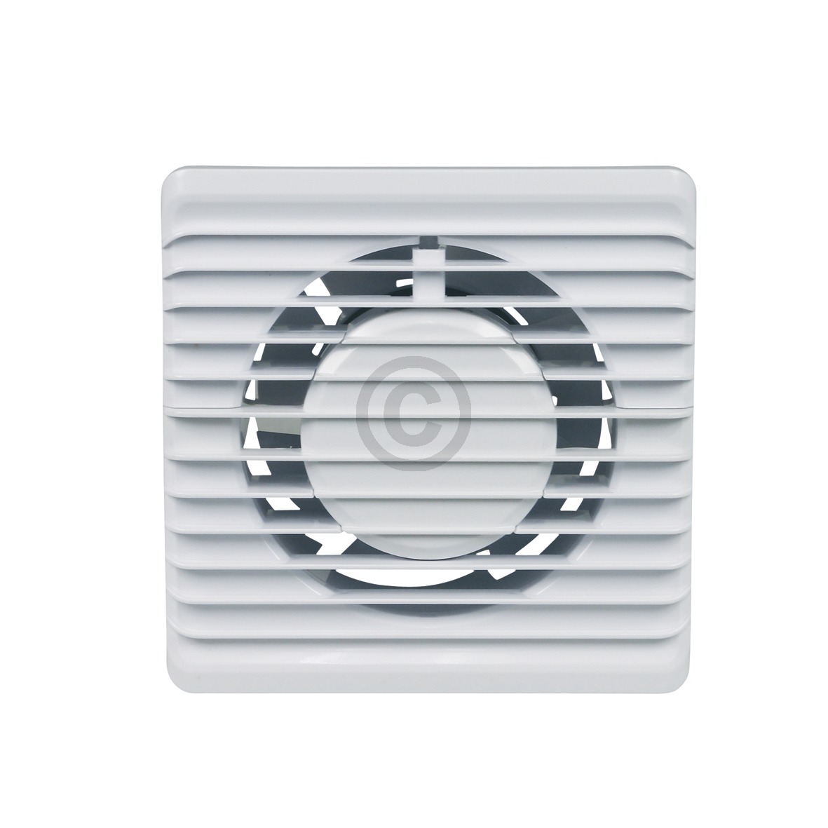 Wohnraumventilator 100erR weiß mit Timer für Wand Bad Toilette