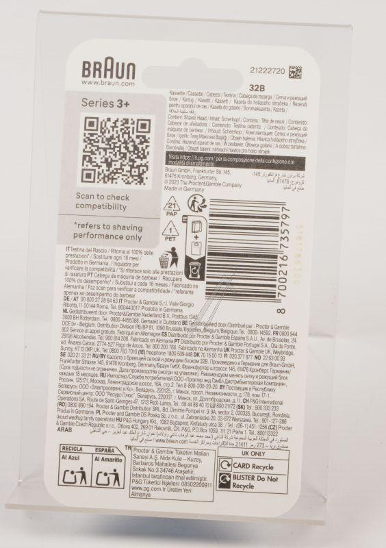 Braun Series 3 32B Scherkopf-Set