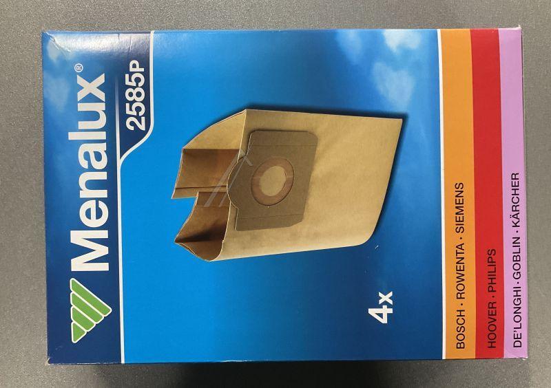 Filterbeutel Electrolux 9001961748 Menalux 2585P für Kesselsauger 4Stk