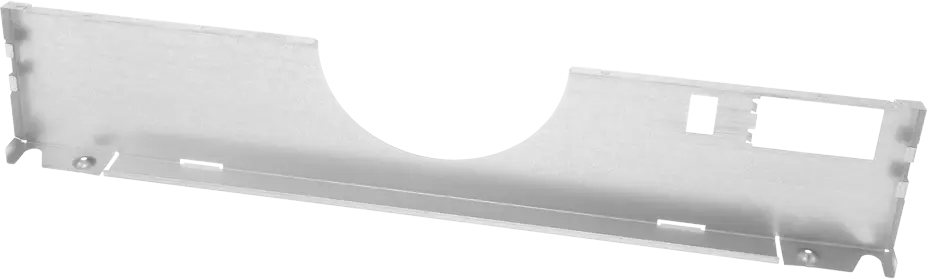 Abdeckung für Dunstabzugshaube BSH-Gruppe 11019767 Edelstahl, weiß