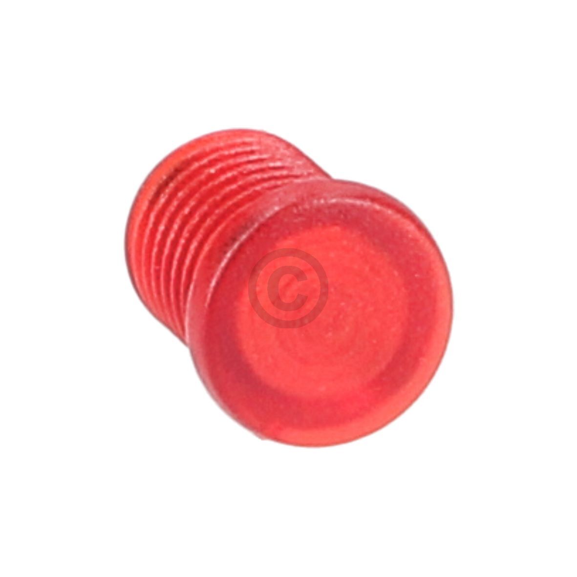 Lampenabdeckung rot für Kontrolllampe smeg 763870160 an Gasherd