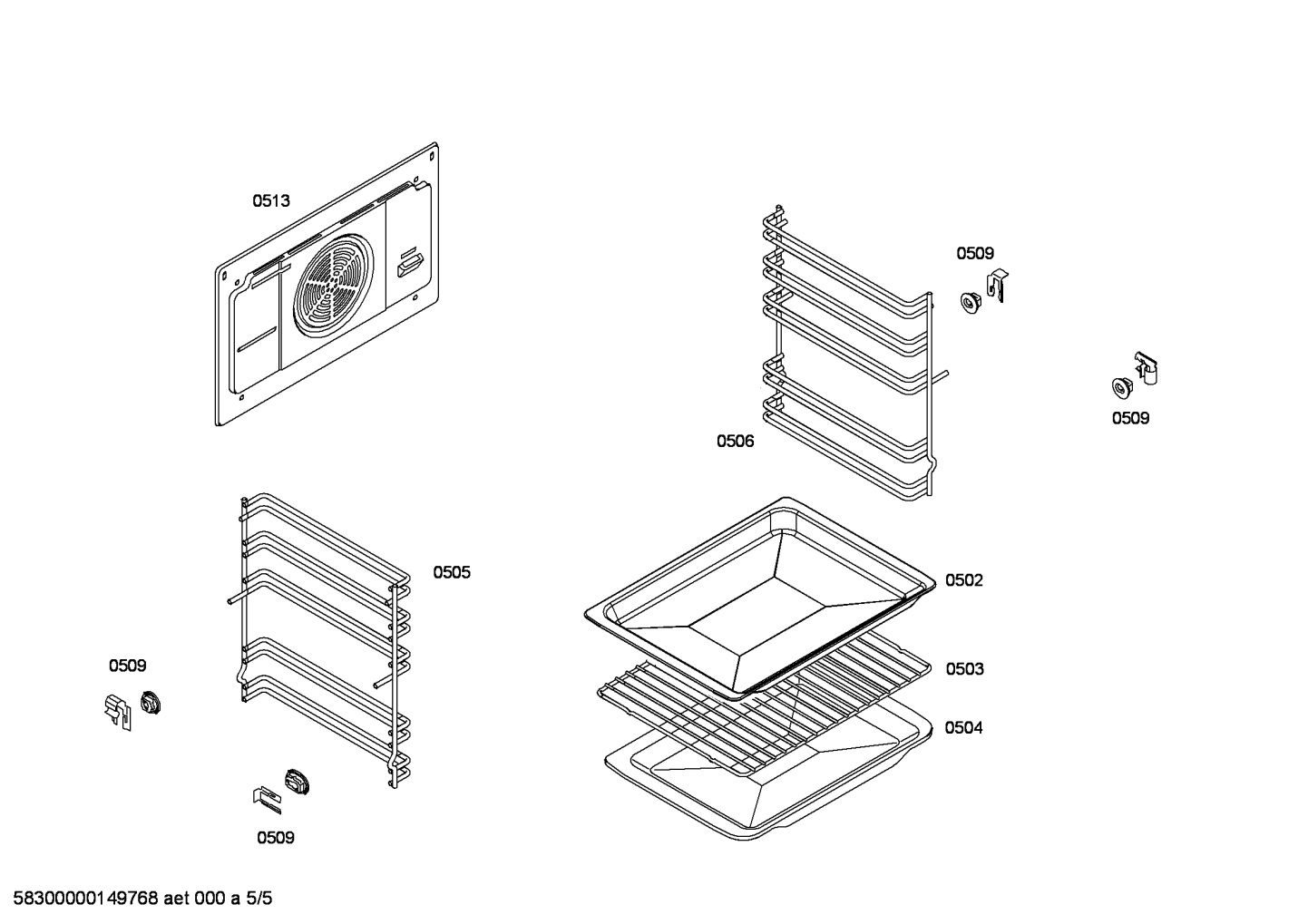 Ersatzteile_Horno.SE.2d.S2a.E0_TIF.f_glass.inox_HB22AB520R_2F01_Bild_5