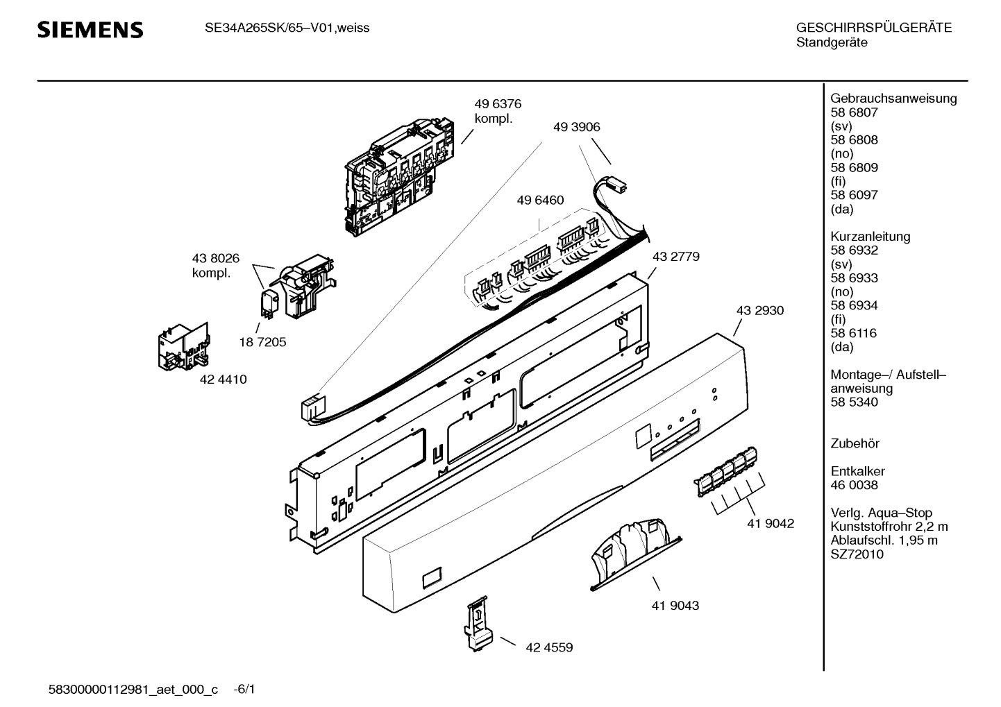 Ersatzteile_SE34A265SK_2F65_Bild_1