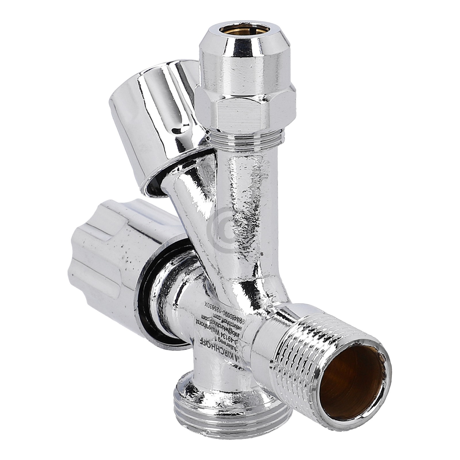 Kombi-Eckventil 1/2"x10mm mit Geräteanschluss KIRCHHOFF 98480090 KIRCHHOFF