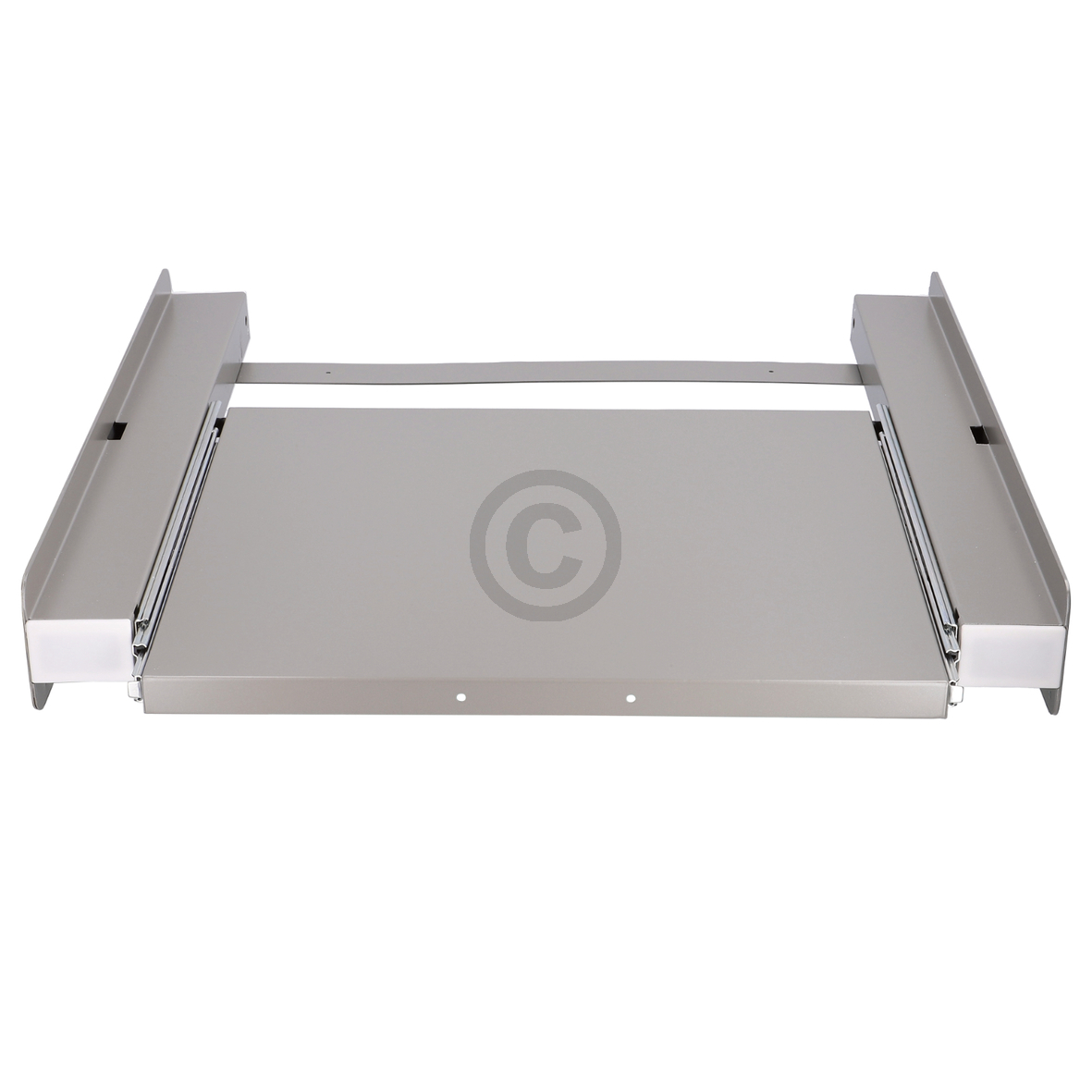 Zwischenbaurahmen grau mit Arbeitsplatte universal für Waschmaschine Trockner