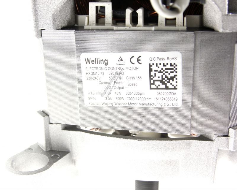 Hxgm1l73 Motor für Waschmaschine Vestel 32019343 (1000 U/min, 47-49l, Typ 21)