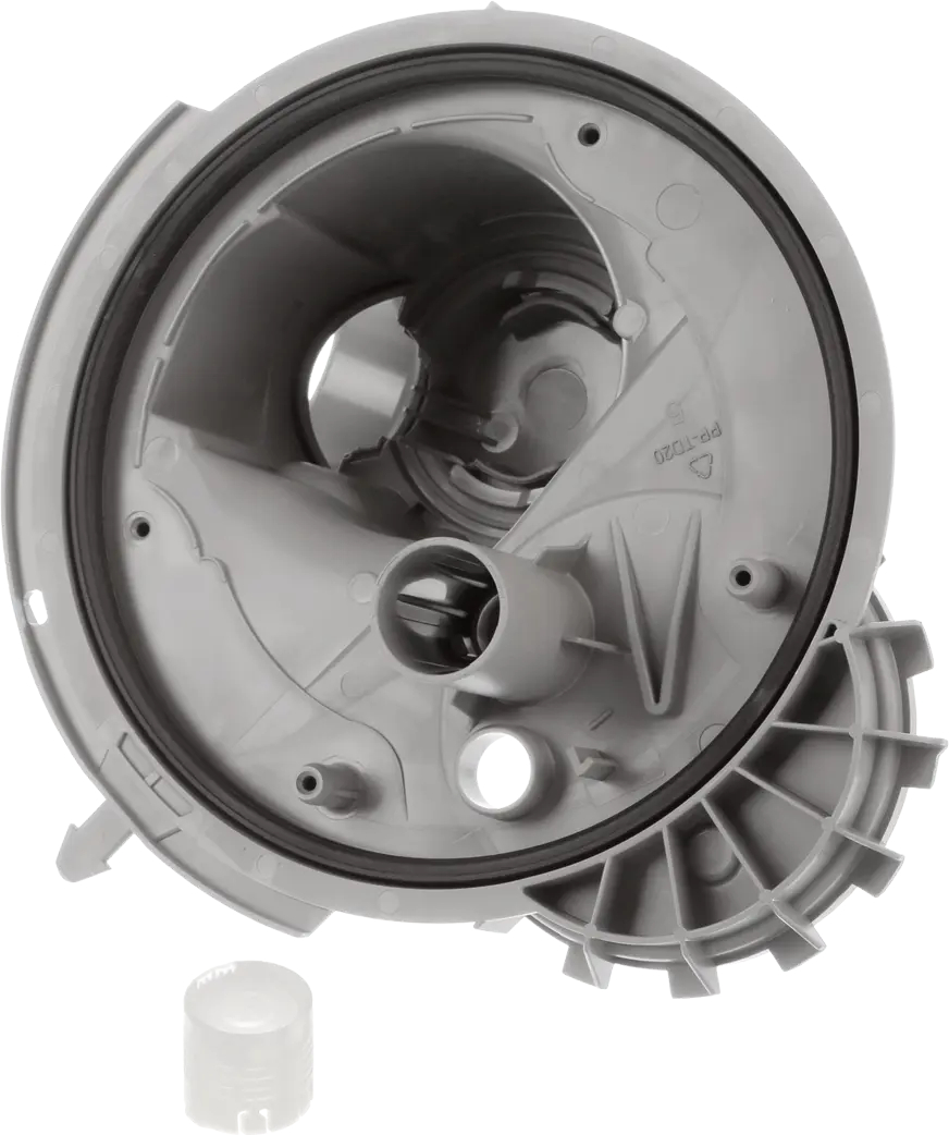 Pumpentopf für Waschmaschine Bosch 00677359 Wasserzulauf