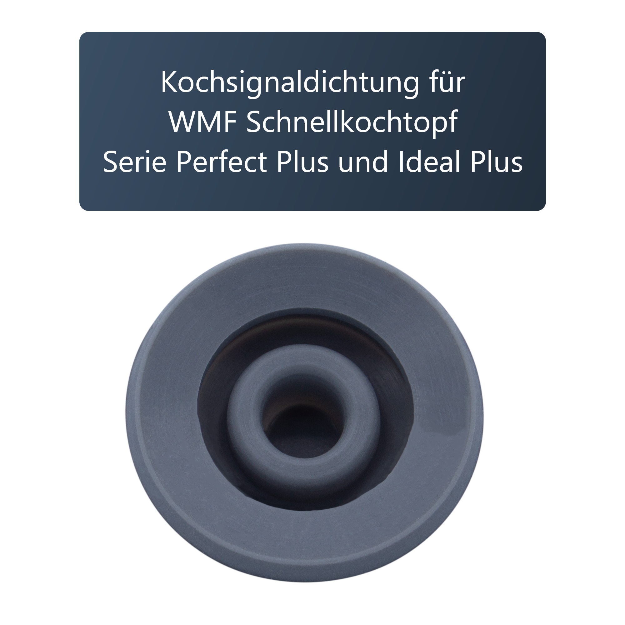 Silikon Kochsignaldichtung passend für WMF Schnellkochtopf Deckel wie 6093109502