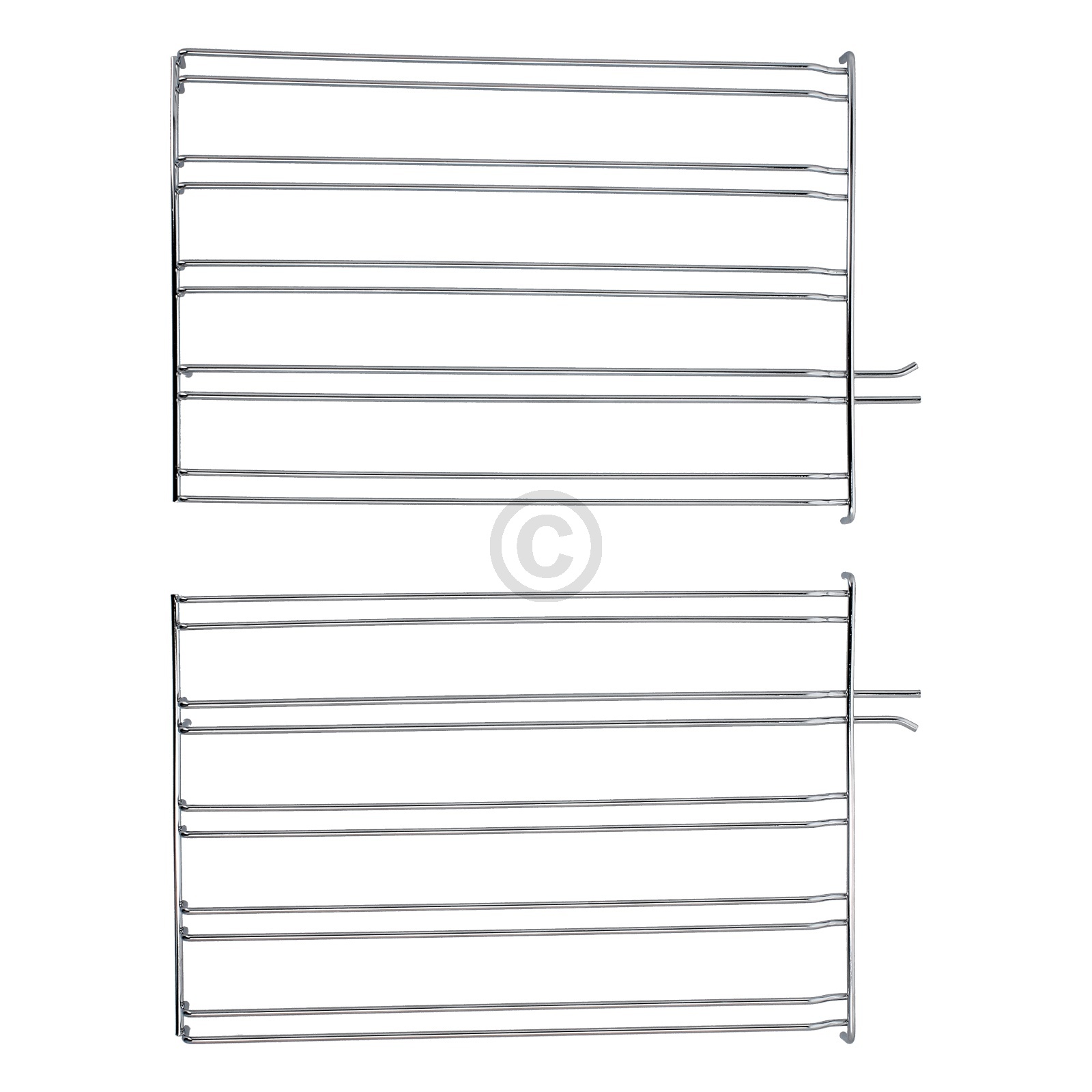 Haltegitter Set links rechts für Backblech Rost Beko 210444741 in Backofen