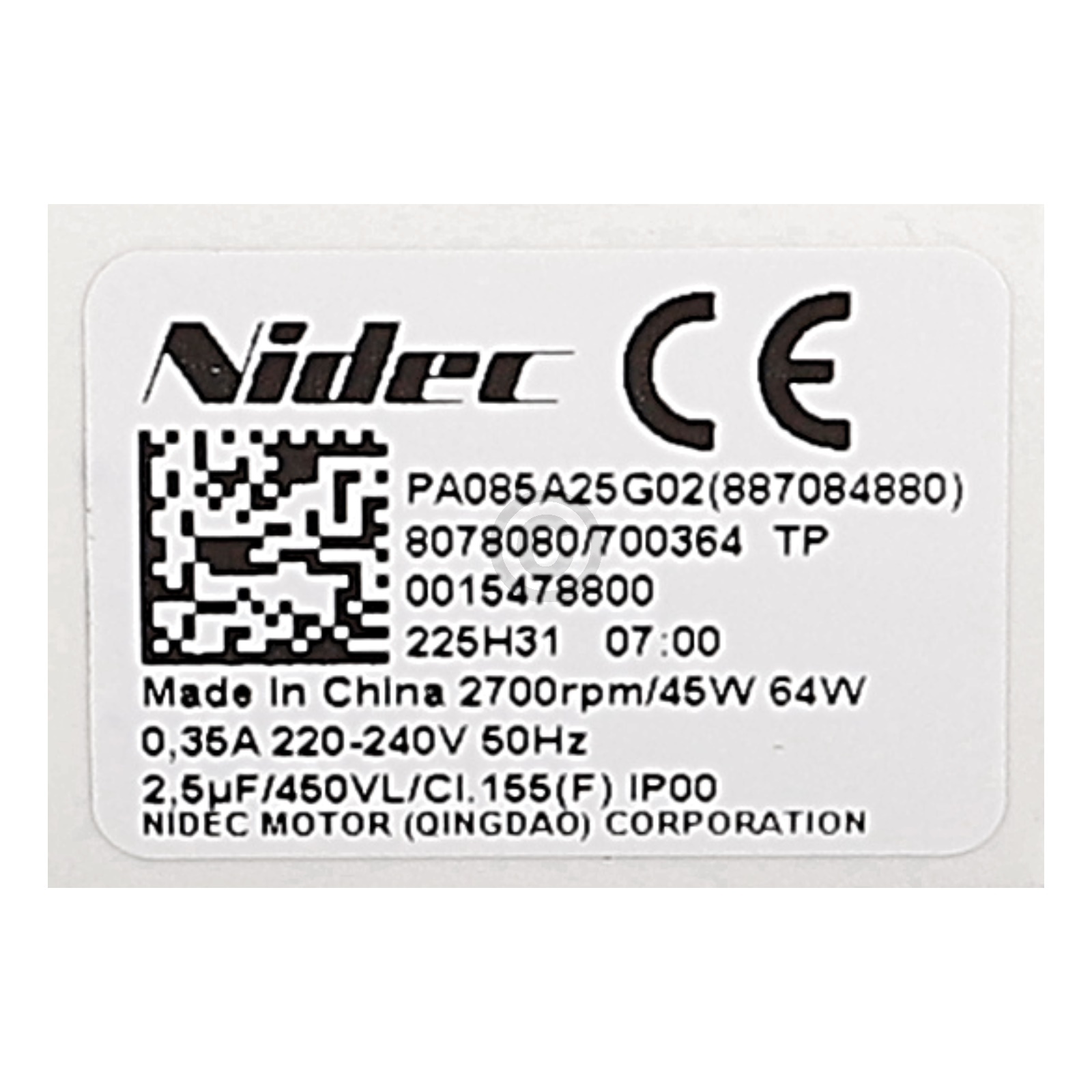 Umwälzpumpe passend für Gorenje 700364 BLUPARTS in Geschirrspüler 10106492