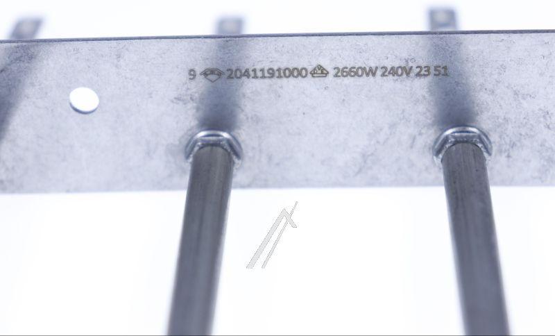 Backofen-Oberhitze für Ofen Bauknecht 482000084667 Ego 2041191000 Heizelement