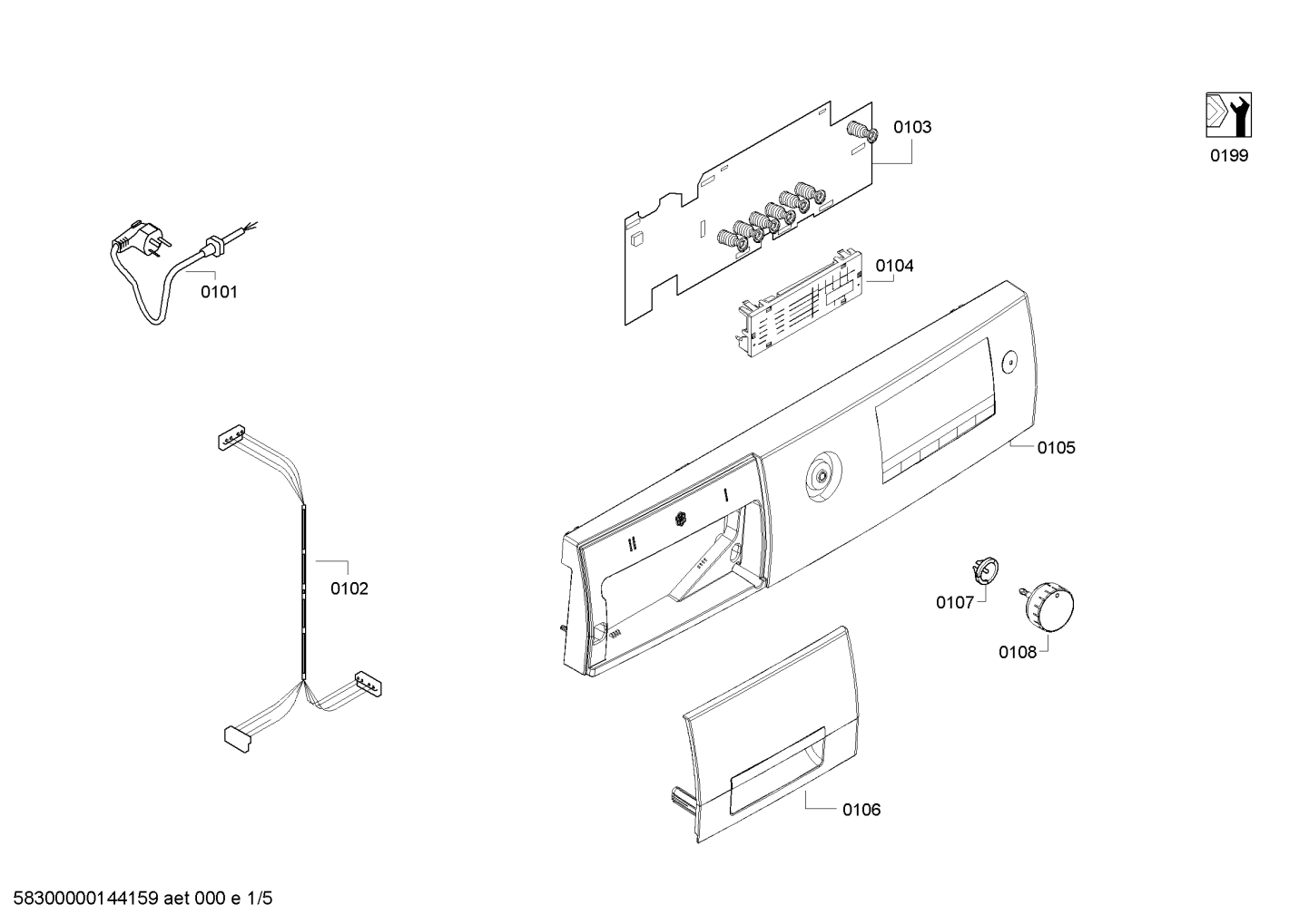 Ersatzteile_WD12H460TI_2F21_Bild_1