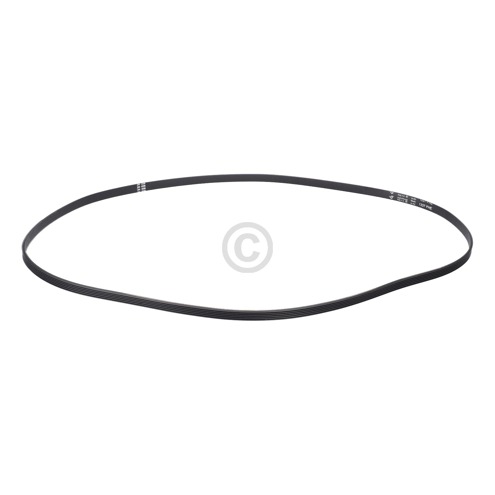 Keilrippenriemen 1227PH6E wie Bauknecht 482000094820 für Waschmaschine