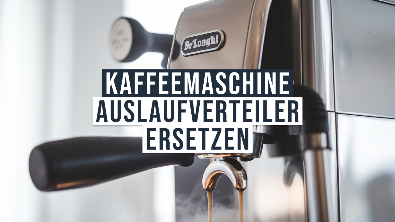 DeLonghi ECAM Kaffeeauslaufverteiler ersetzen